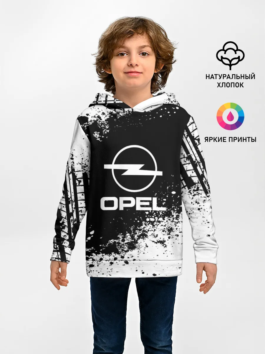 Детское худи / Opel abstract sport