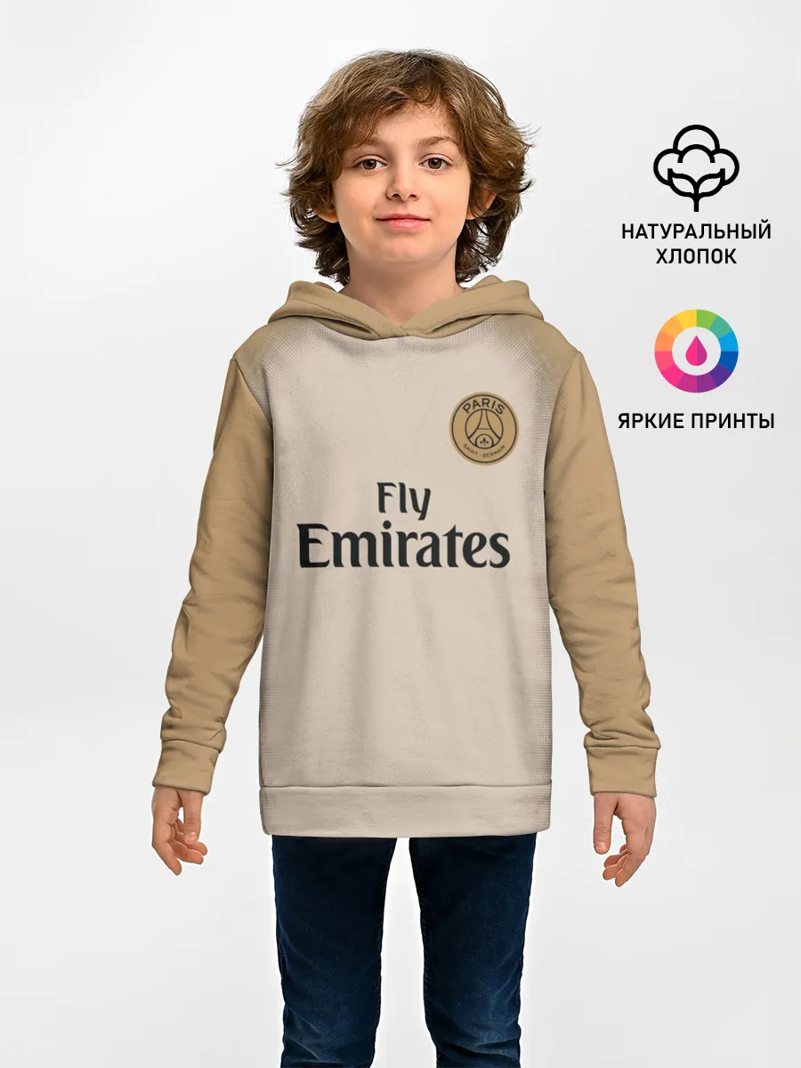 Детское худи / PSG Форма Новая Away 18/19