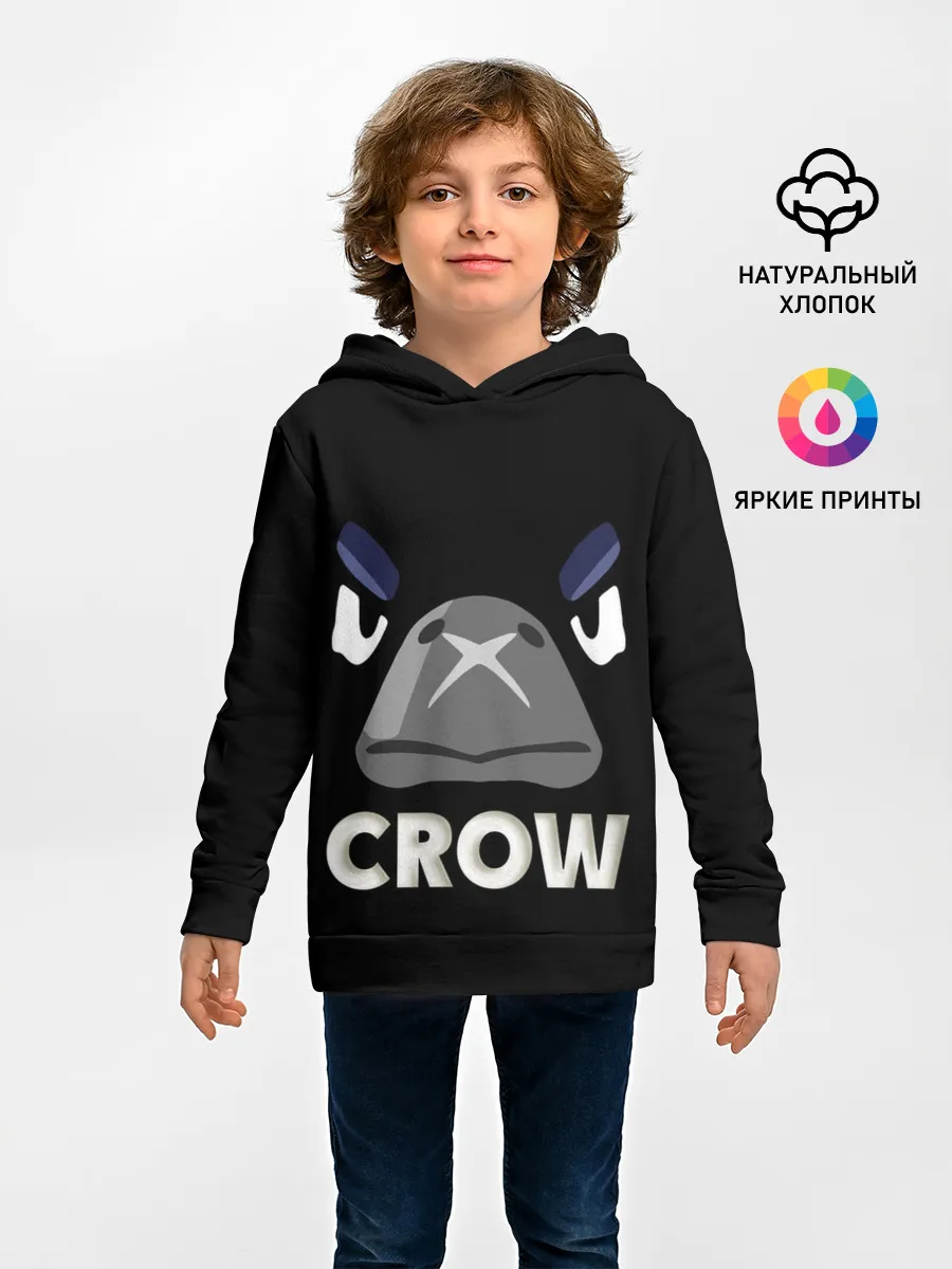 Детское худи / Brawl Stars CROW