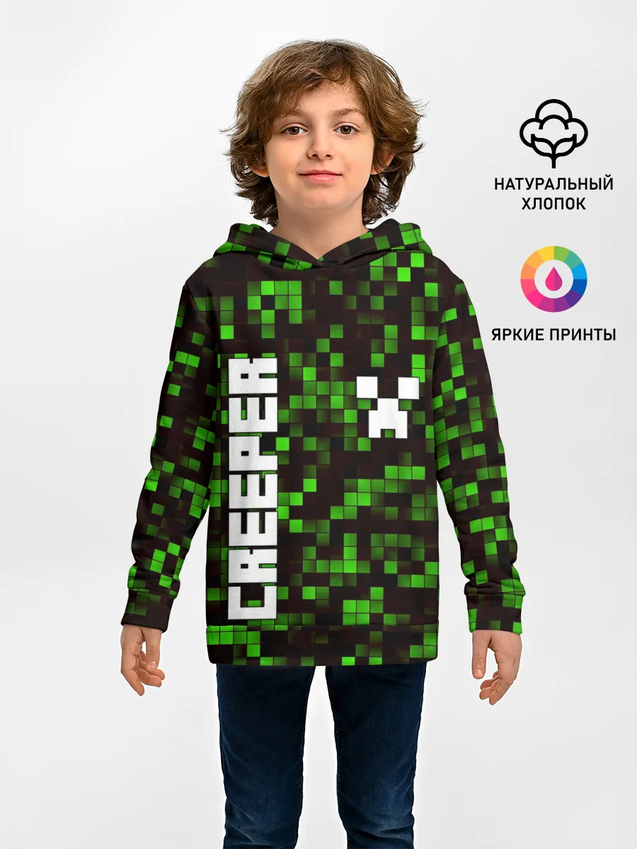 Детское худи / MINECRAFT CREEPER