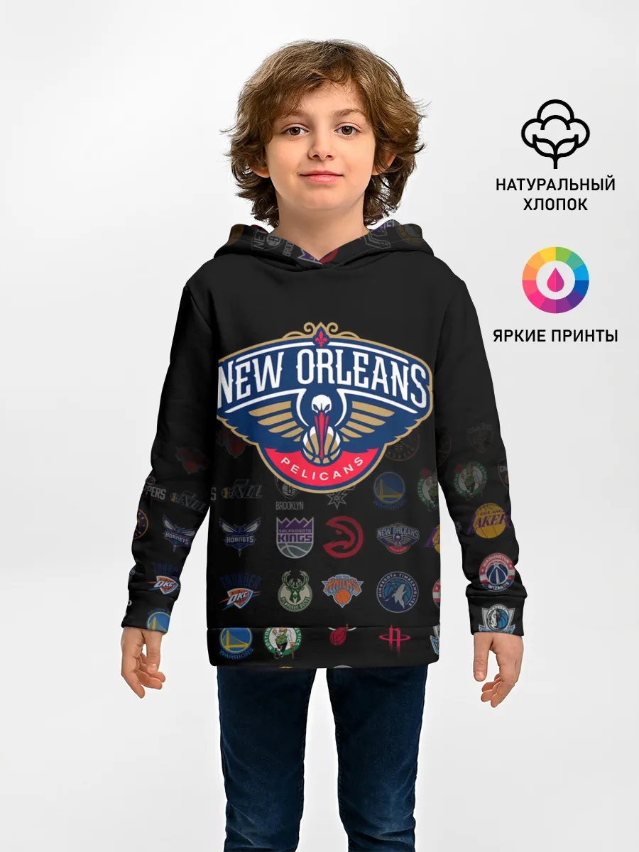 Детское худи / New Orleans Pelicans (1)