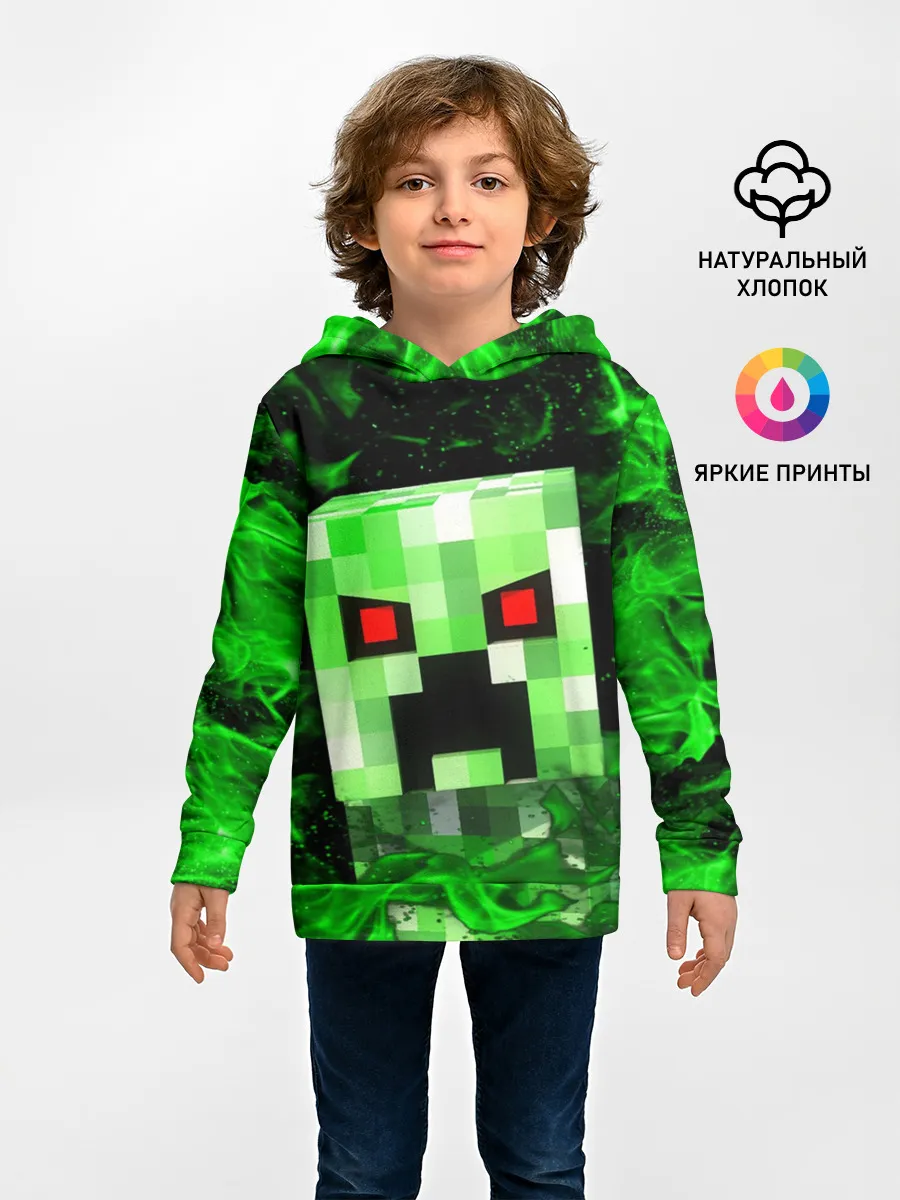 Детское худи / MINECRAFT CREEPER