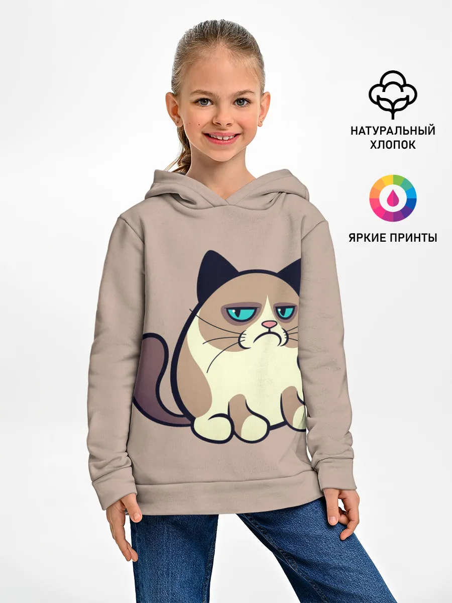 Детское худи / Великий Grumpy Cat