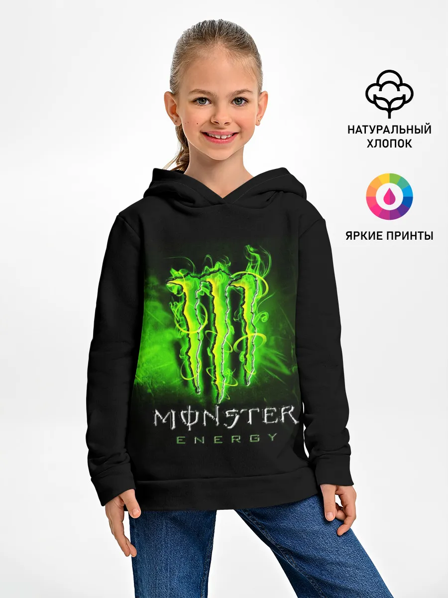 Детское худи / MONSTER ENERGY NEON | НЕОН