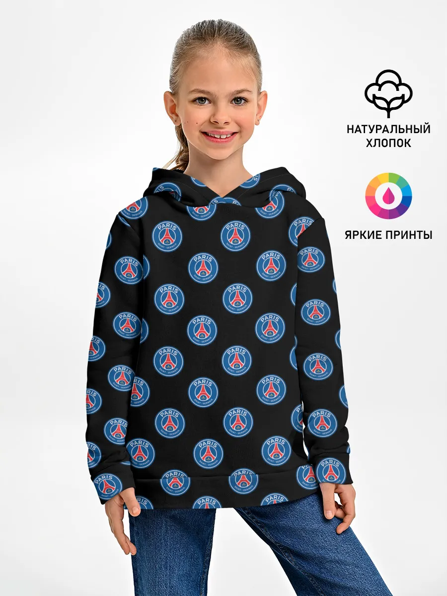 Детское худи / ПСЖ ПАТТЕРН | PSG PATTERN