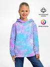 Детское худи / Мрамор Tie Dye