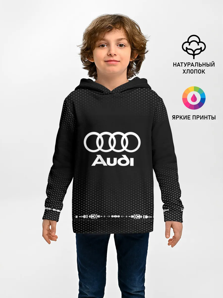 Детское худи / Audi sport auto abstract