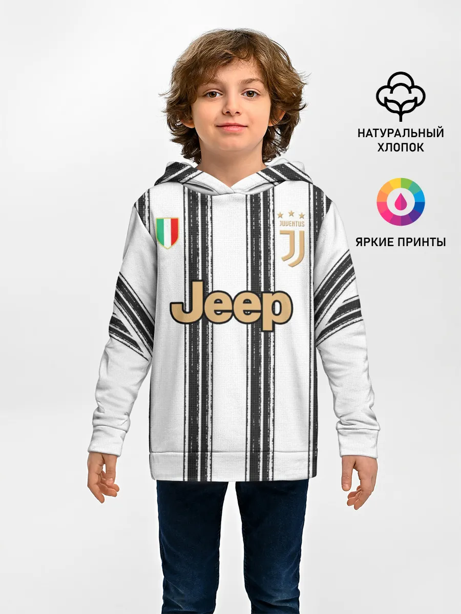 Детское худи / Juventus home 20-21