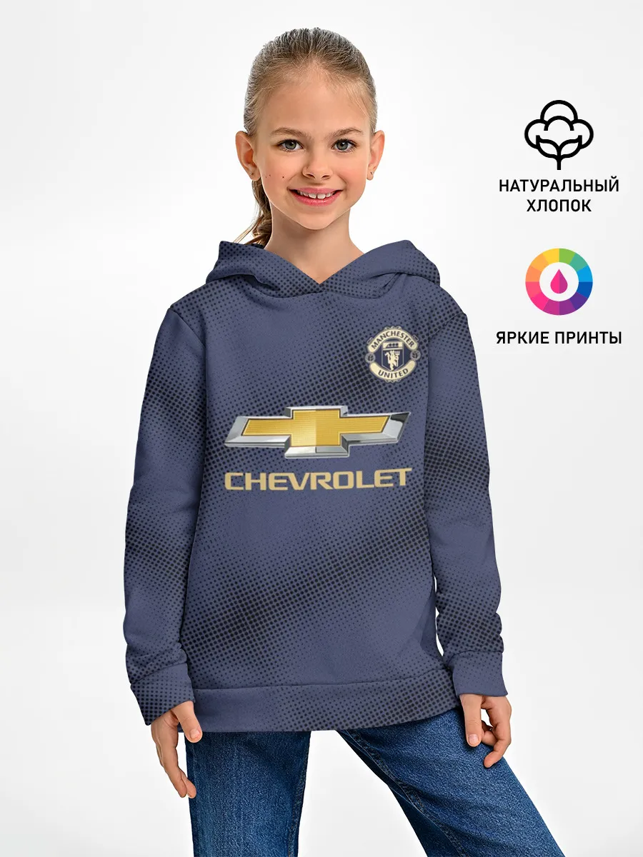 Детское худи / Manchester United away 18-19