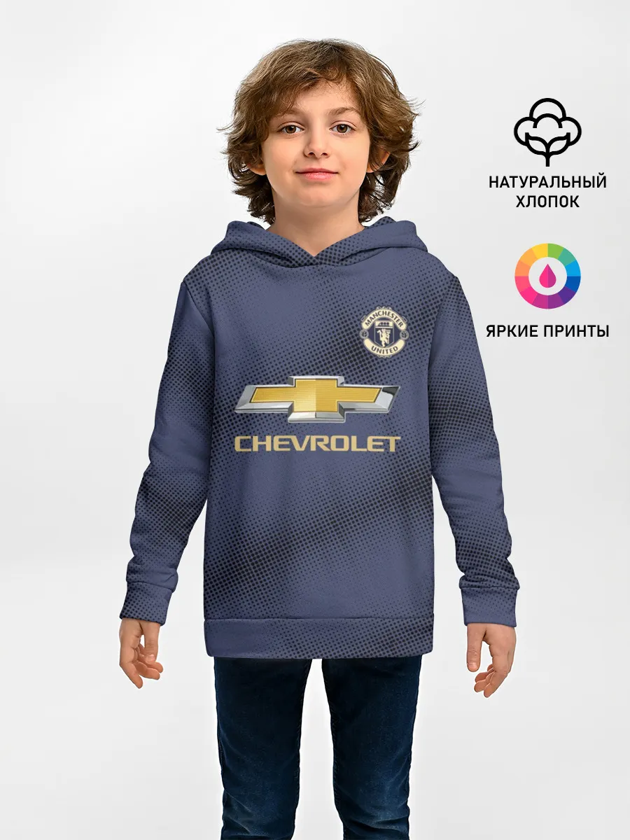 Детское худи / Manchester United away 18-19