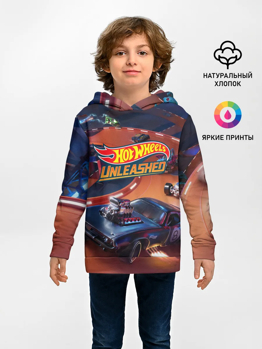 Детское худи / Hot Wheels Unleashed