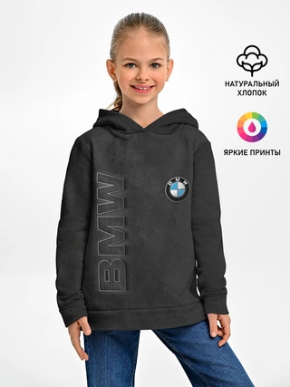 Детское худи / BMW LOGO AND INSCRIPTION