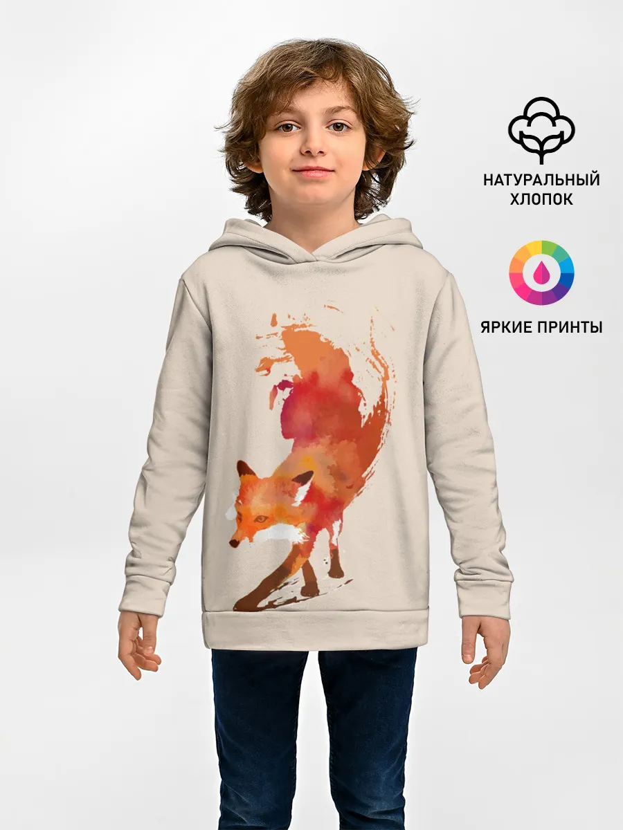 Детское худи / Paint Fox