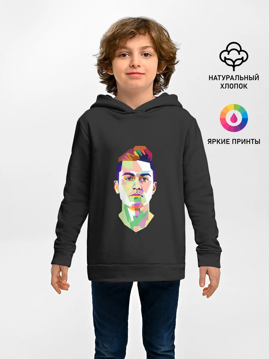 Детское худи / Paulo Dybala Pop Art