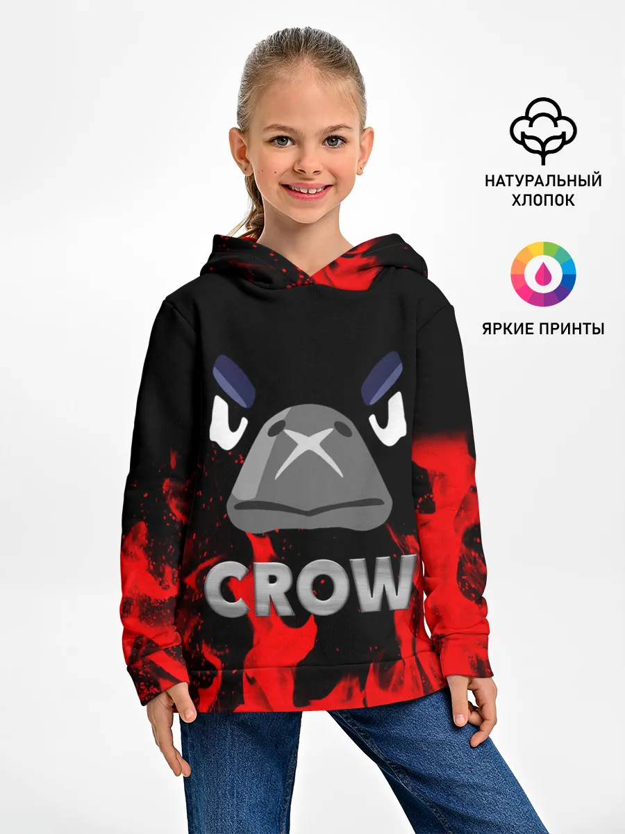 Детское худи / Brawl Stars CROW