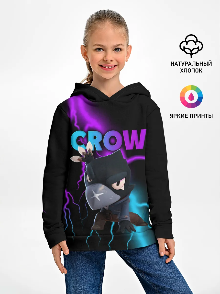 Детское худи / Brawl Stars CROW