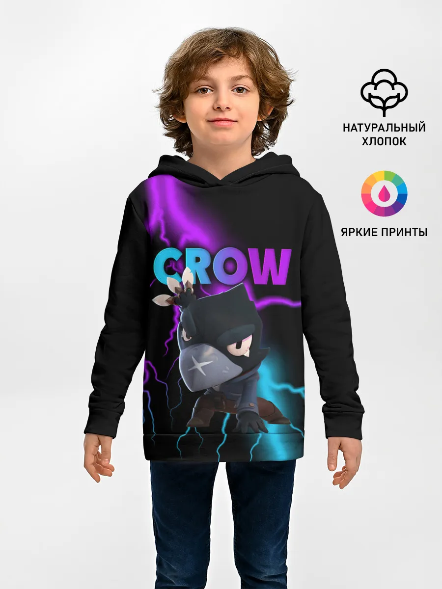 Детское худи / Brawl Stars CROW