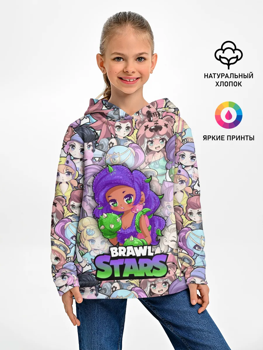 Детское худи / BrawlStars Girls (Oko)