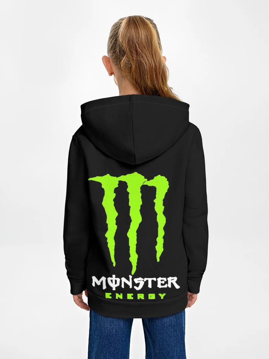 Детское худи / MONSTER ENERGY (+спина) (Z)