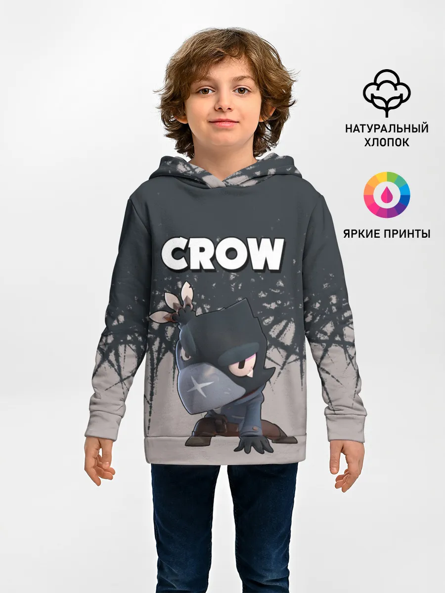 Детское худи / Brawl Stars Crow