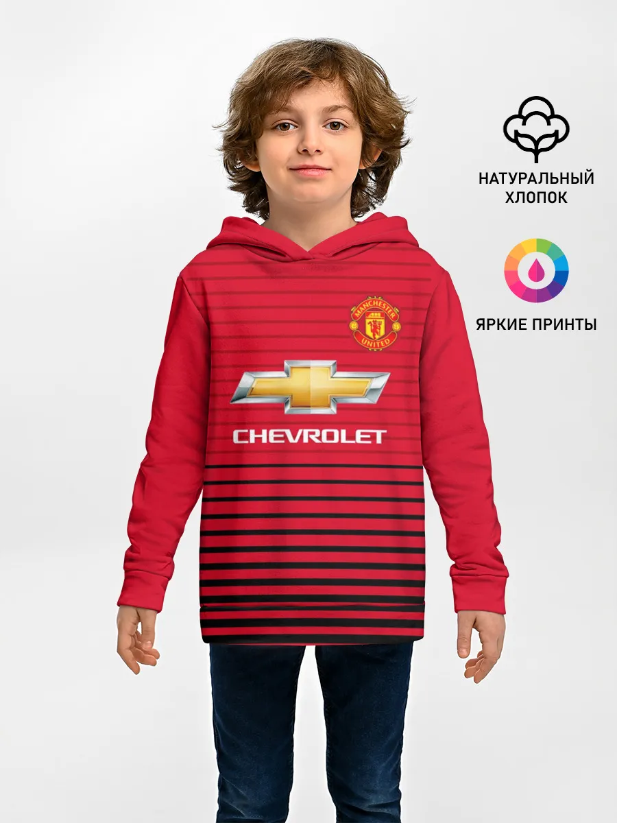 Детское худи / Man United Форма Home 18/19