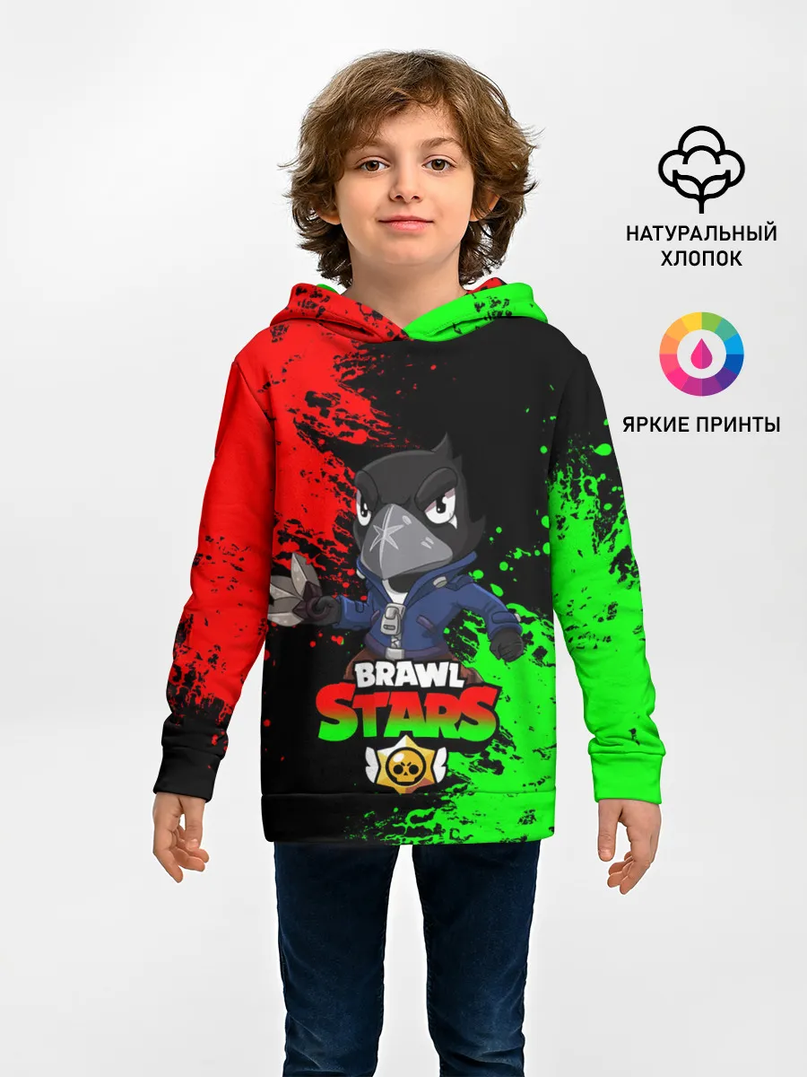 Детское худи / Brawl Stars Crow