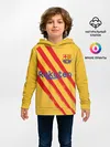 Детское худи / Barcelona 4-th kit 19-20