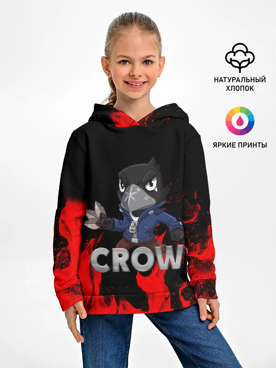 Детское худи / Brawl Stars CROW