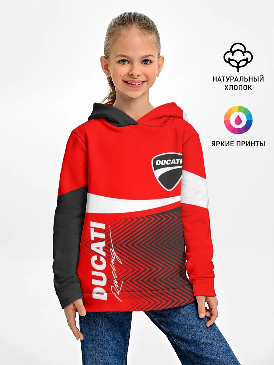 Детское худи / DUCATI / ДУКАТИ / MOTOSPORT