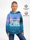 Детское худи / PUBG light blue