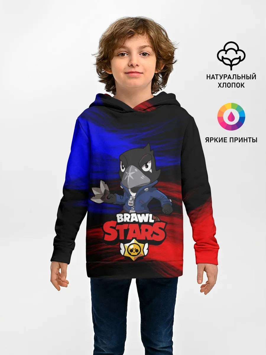 Детское худи / BRAWL STARS CROW