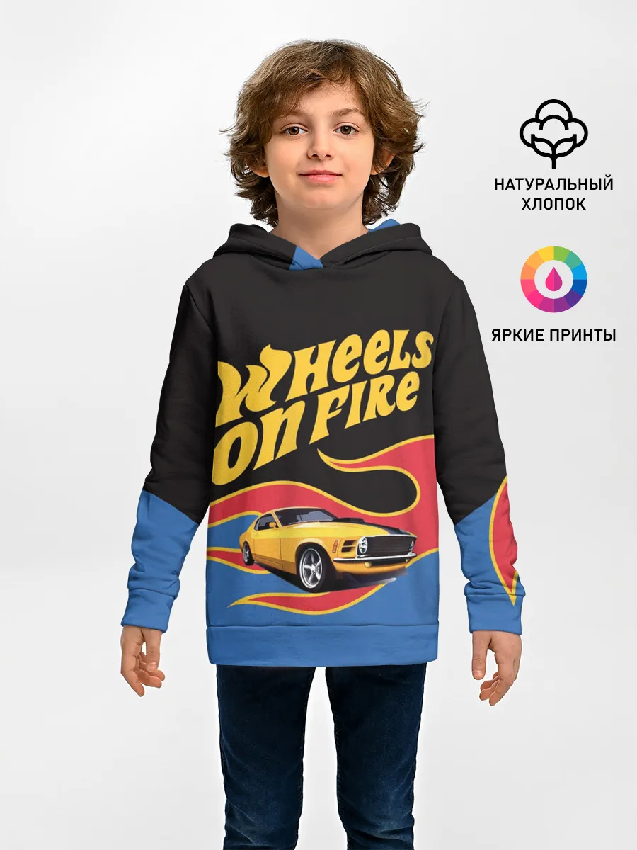 Детское худи / Hot Wheels. Хот Вилс