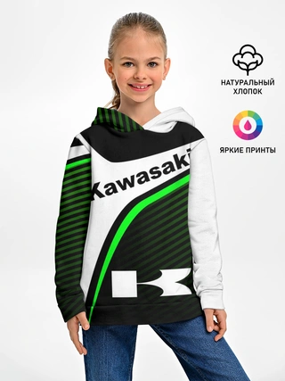 Детское худи / KAWASAKI / КАВАСАКИ / SPORT