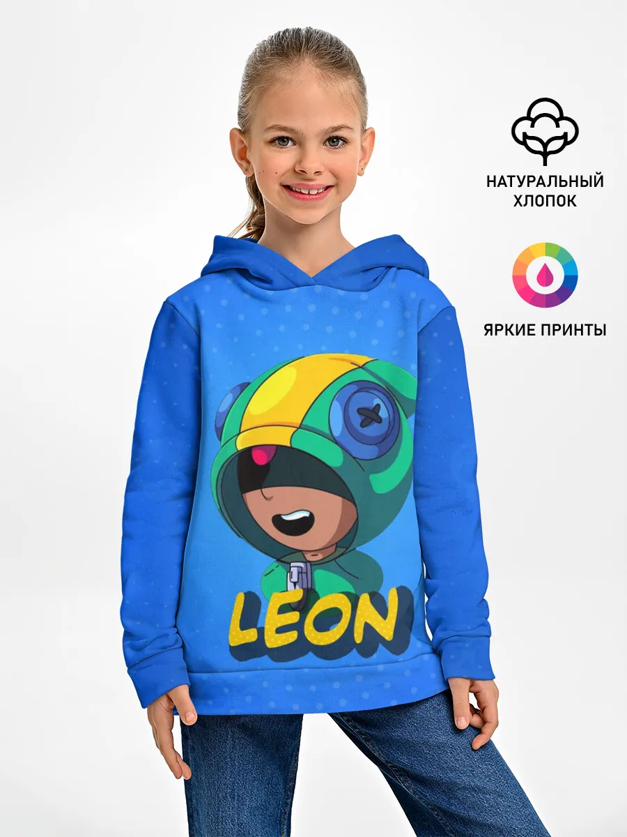 Детское худи / BRAWL STARS LEON