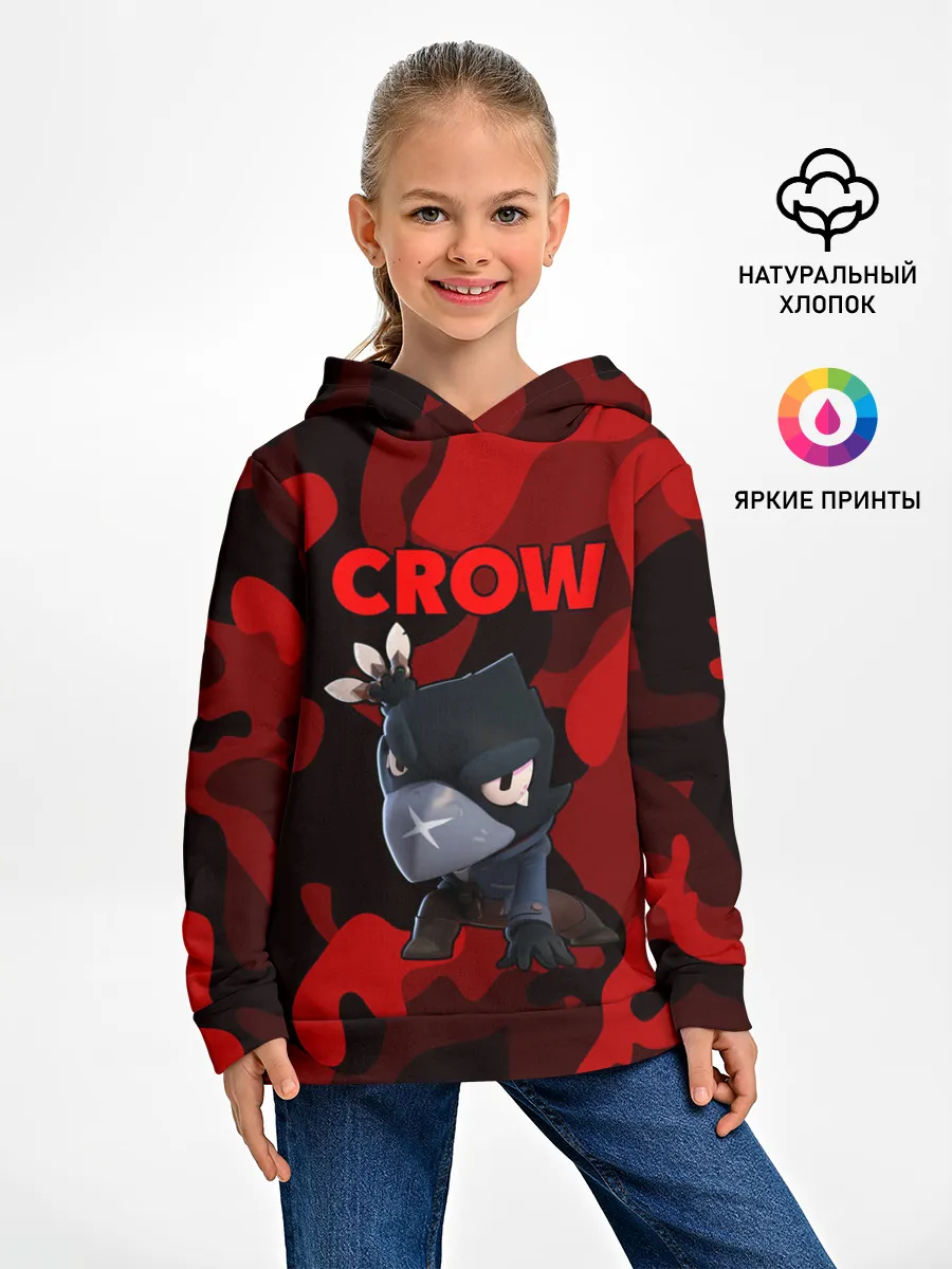 Детское худи / Brawl Stars CROW