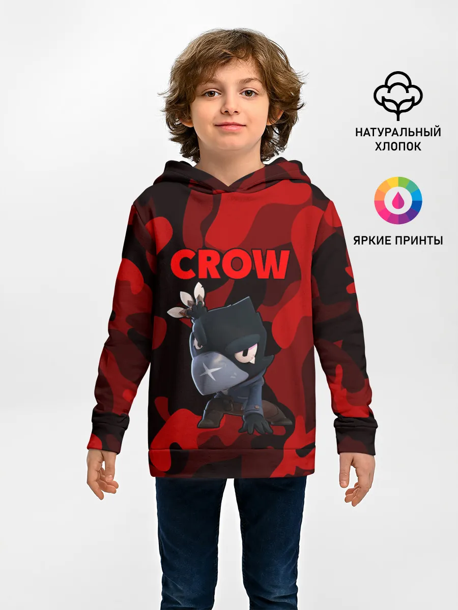 Детское худи / Brawl Stars CROW