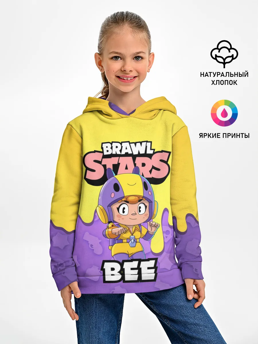 Детское худи / BRAWL STARS BEA