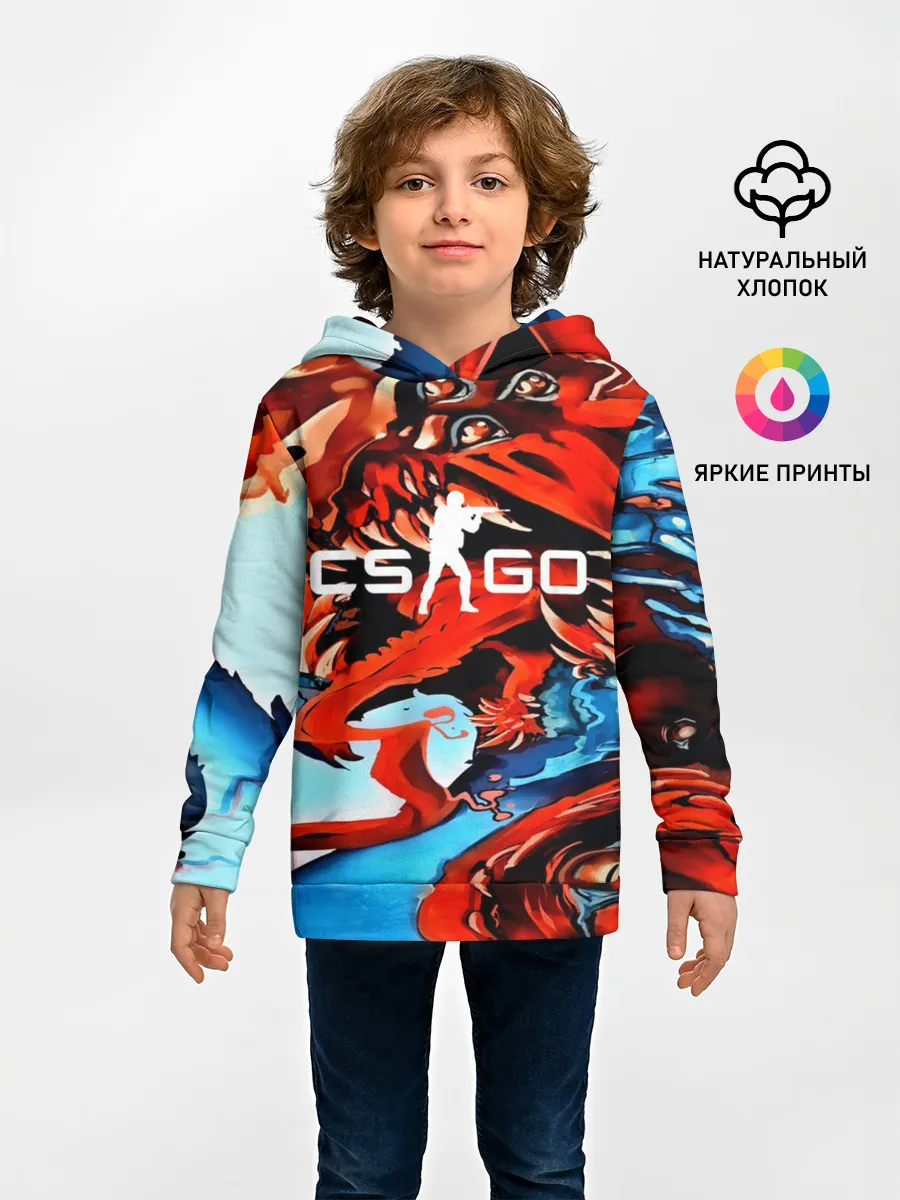 Детское худи / CS GO Hyper Beast