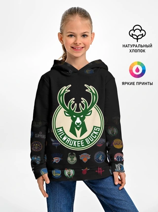 Детское худи / Milwaukee Bucks (3)