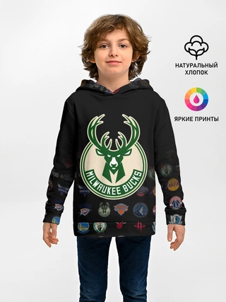 Детское худи / Milwaukee Bucks (3)