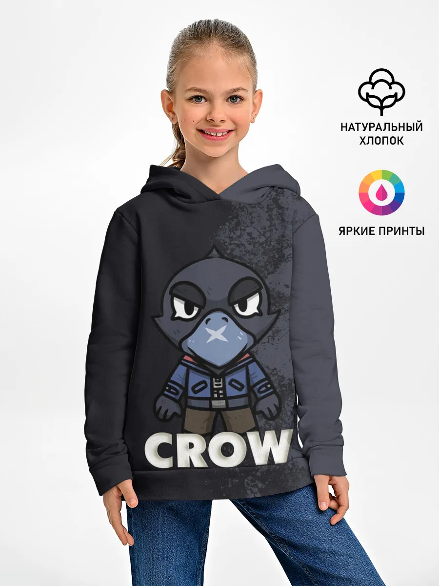 Детское худи / Brawl Stars CROW