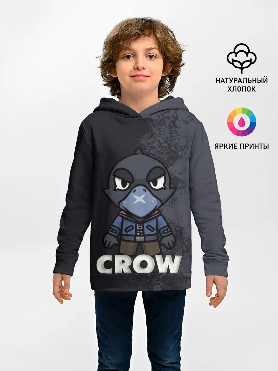 Детское худи / Brawl Stars CROW