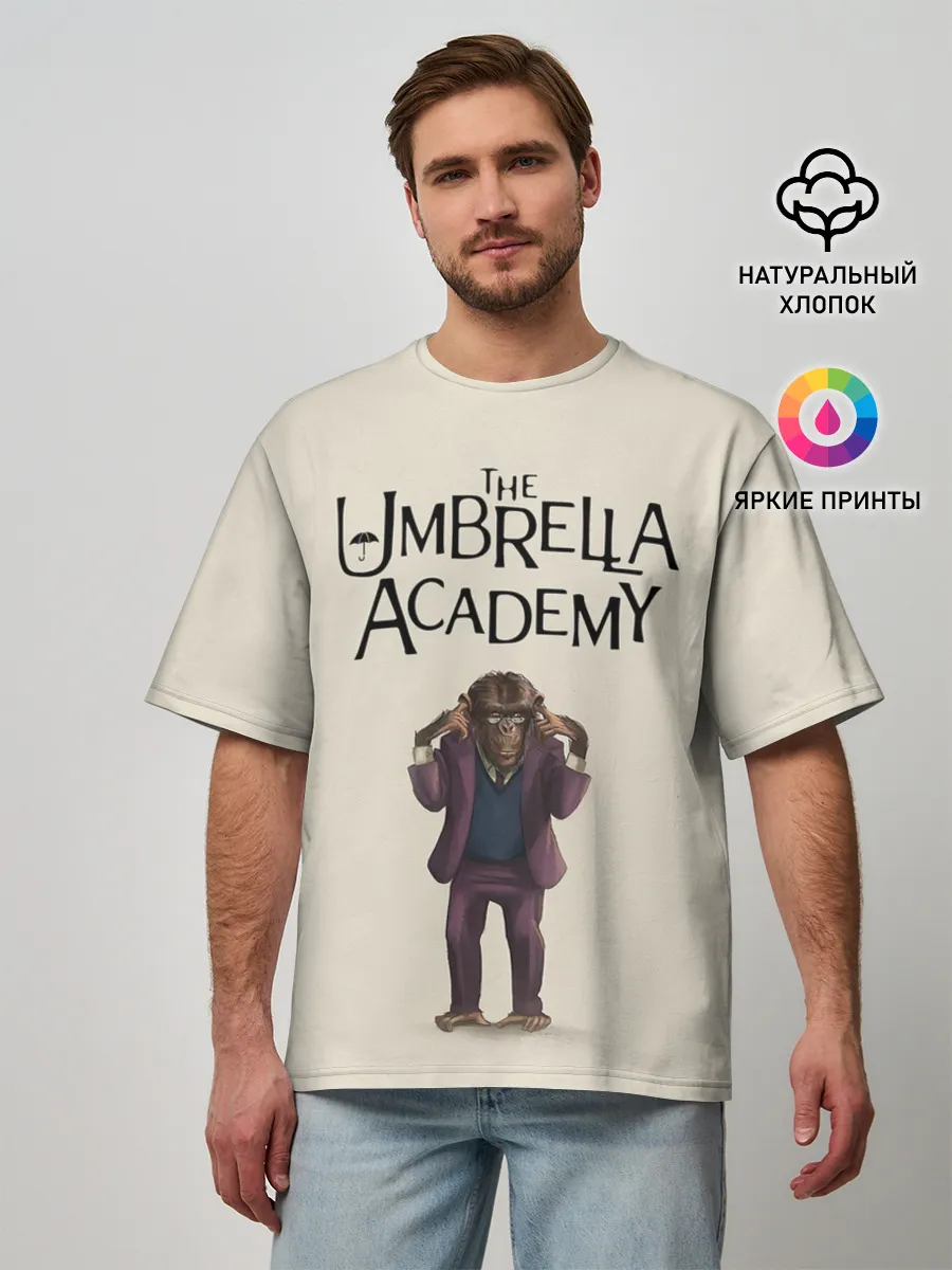 Мужская футболка оверсайз / The umbrella academy