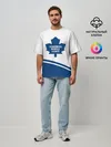 Мужская футболка оверсайз / Toronto Maple Leafs | Торонто Мейпл Лифс