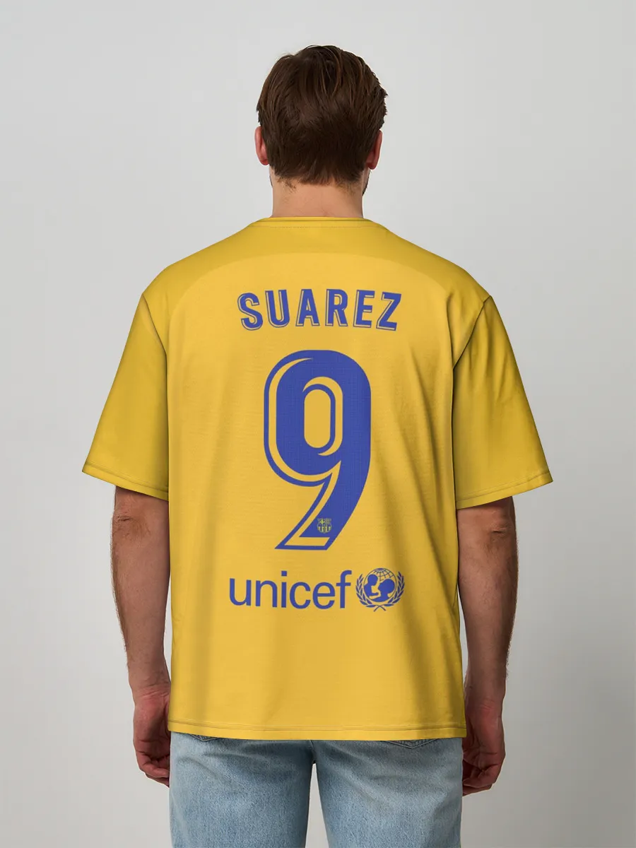 Мужская футболка оверсайз / Suarez 4-th kit 19-20