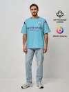 Мужская футболка оверсайз / Aguero home 19-20