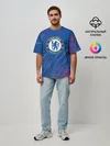 Мужская футболка оверсайз / Chelsea: Logo.