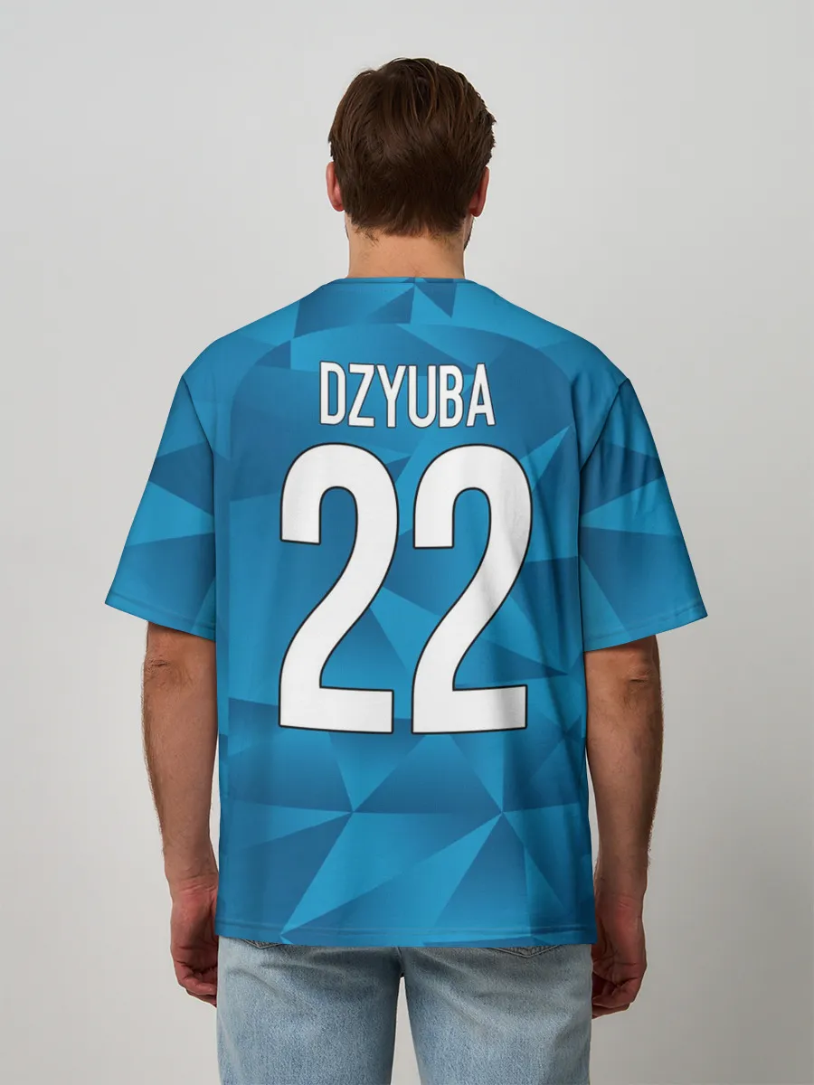 Мужская футболка оверсайз / Dzyuba home kit 19-20