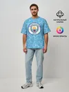 Мужская футболка оверсайз / MANCHESTER CITY.