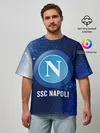 Мужская футболка оверсайз / SSC NAPOLI / Наполи